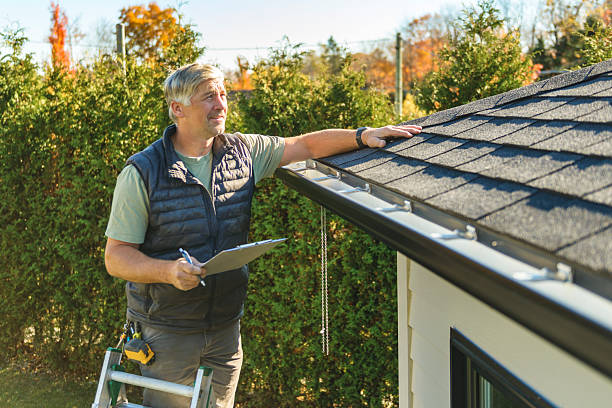 Professional Roof Inspection technician working in Lowden, IA